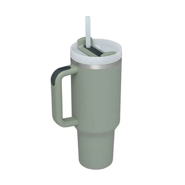 40oz Vacuum Insulated Tumbler with Lid and Straw