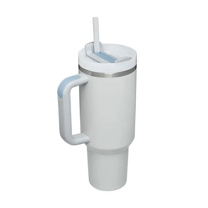 40oz Vacuum Insulated Tumbler with Lid and Straw