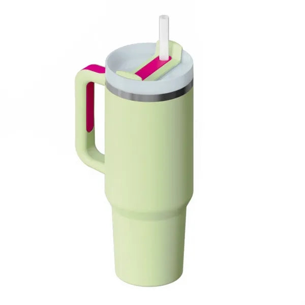 40oz Vacuum Insulated Tumbler with Lid and Straw