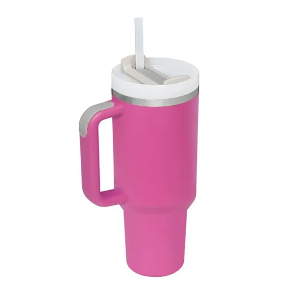 40oz Vacuum Insulated Tumbler with Lid and Straw