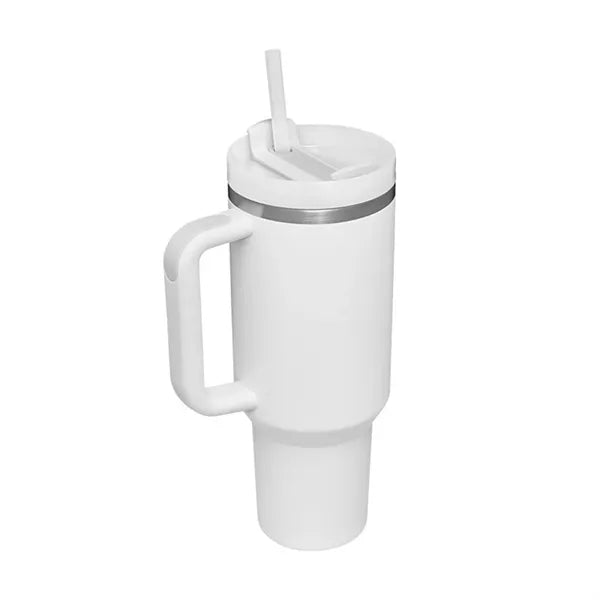 40oz Vacuum Insulated Tumbler with Lid and Straw