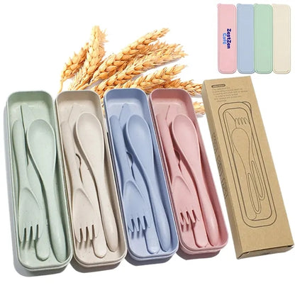 Eco-Friendly Travel Utensils Set