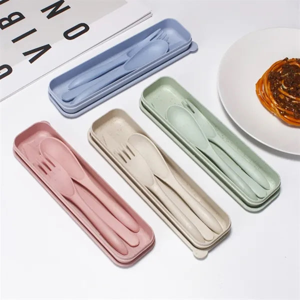 Eco-Friendly Travel Utensils Set
