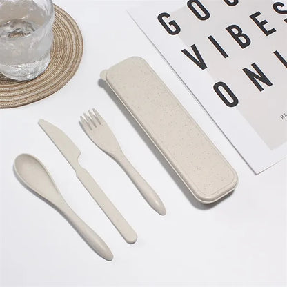 Eco-Friendly Travel Utensils Set