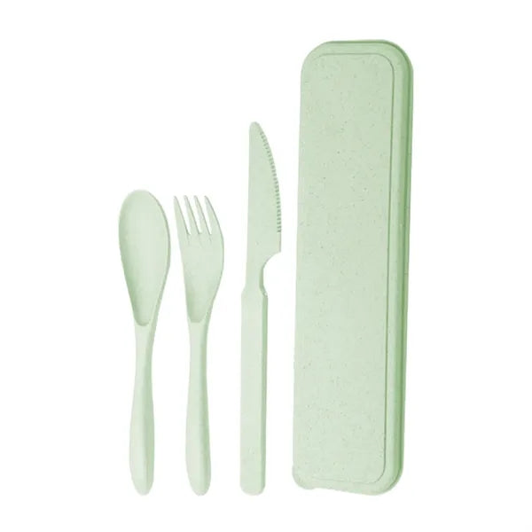 Portable Travel Utensils Set with Case