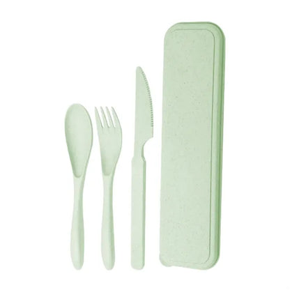 Portable Travel Utensils Set with Case