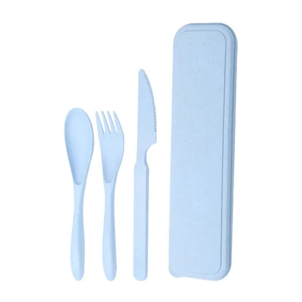 Portable Travel Utensils Set with Case