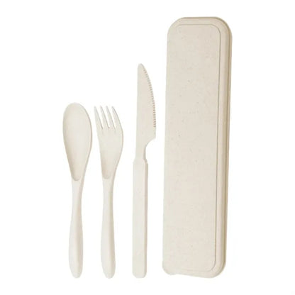 Portable Travel Utensils Set with Case