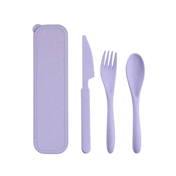 Portable Travel Utensils Set with Case