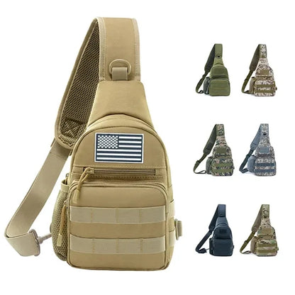 Small Tactical Sling Chest Pack Bag