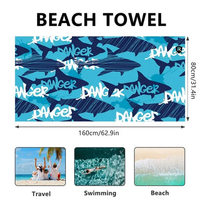 Microfiber Lightweight Thin Beach Towel Sandproof
