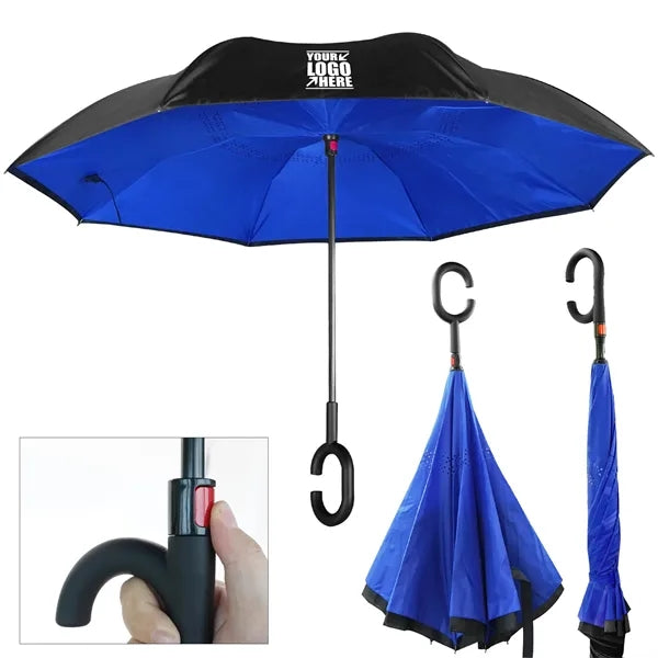 Rush Service Reversible Inverted Umbrella