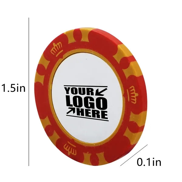 Rush Service Clay Poker Chip