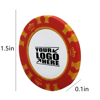Rush Service Clay Poker Chip