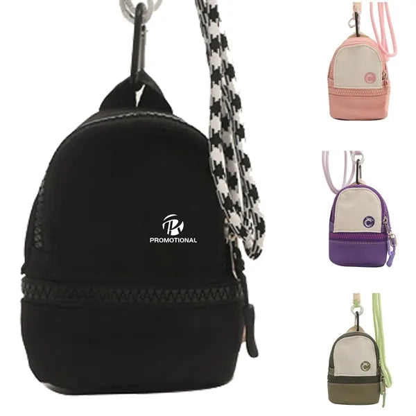 Mini Keychain Backpack
