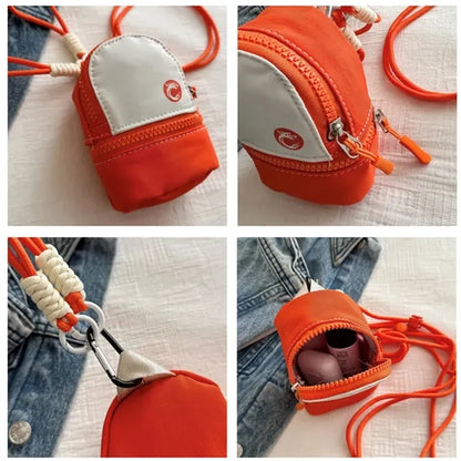 Mini Keychain Backpack