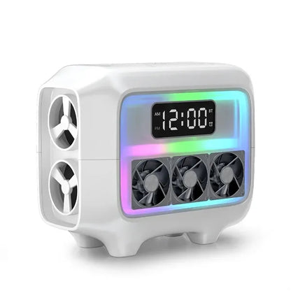 Wireless Charging Alarm Clock Speaker