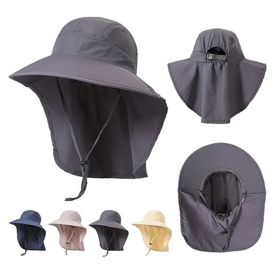 Fishing Cap with Neck Flap