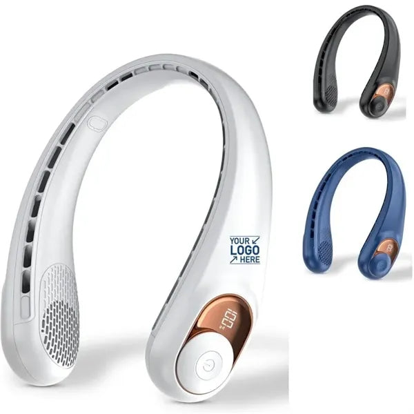 Personal Neck Fan with LED Display