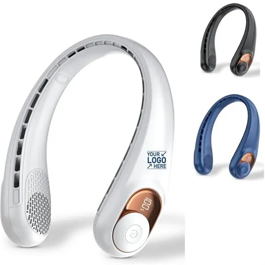 Personal Neck Fan with LED Display