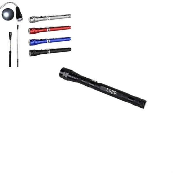 3 LED Telescopic Flashlights Torch