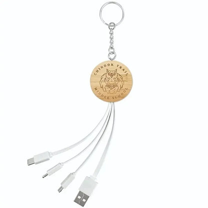 4-in-1 Bamboo Charging Cable