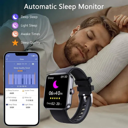 Smart Watch Fitness Tracker FDA Approved