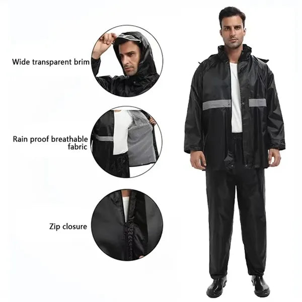 Heavy Duty Waterproof Rain Suit