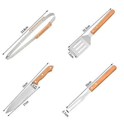 BBQ Grill Tool Kit