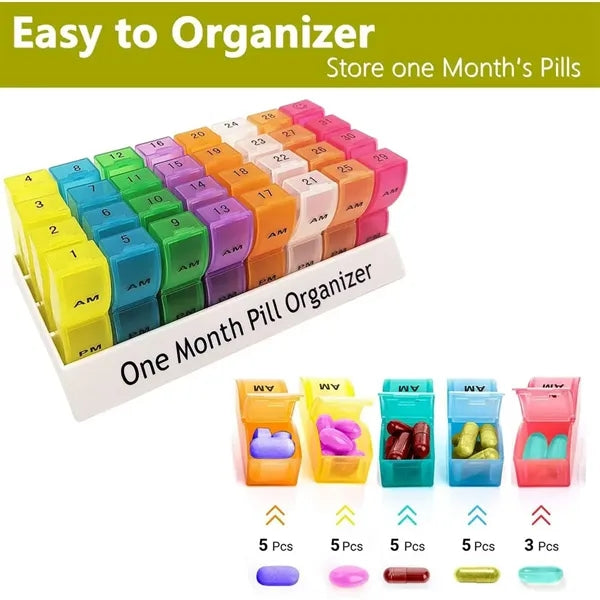 Monthly Pill Organizer