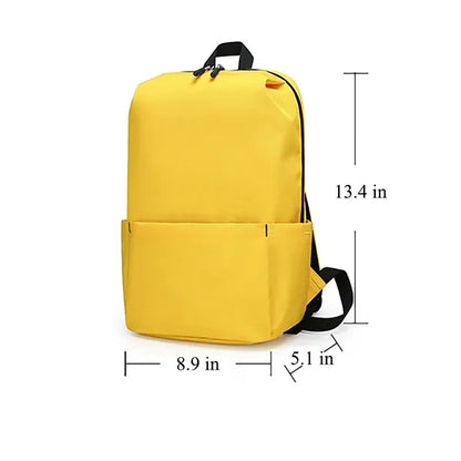 10L Yellow Backpack