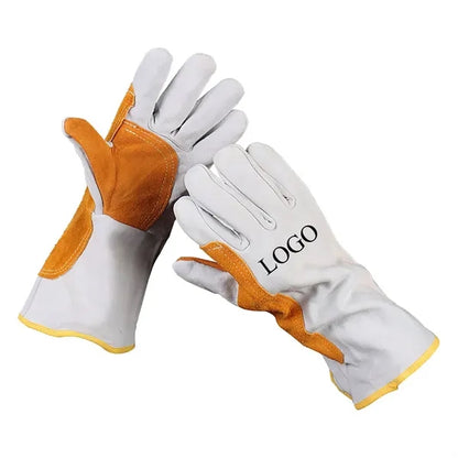White Welder Gloves