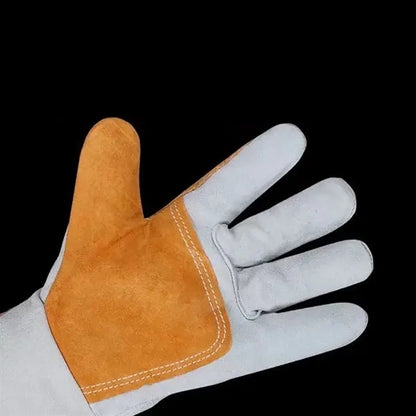White Welder Gloves