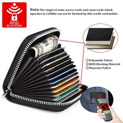 Portable Credit Card Wallet,Secure and Minimalist Design