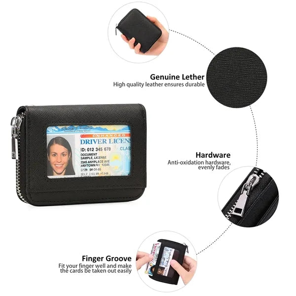 Portable Credit Card Wallet,Secure and Minimalist Design