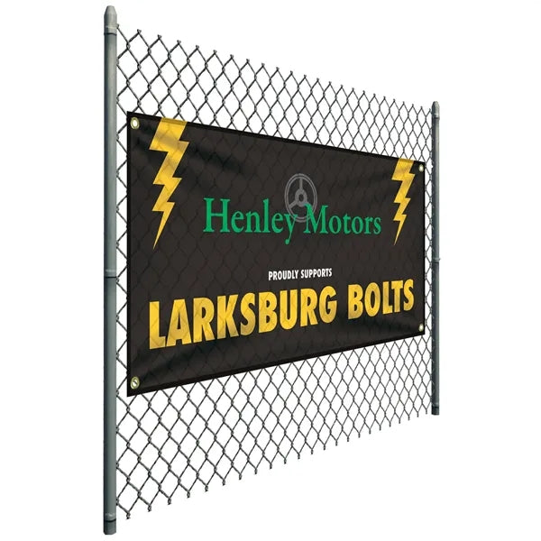 3' x 6' Custom Knitted Polyester Banner