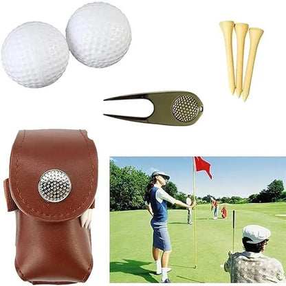Golf Ball Bag Set