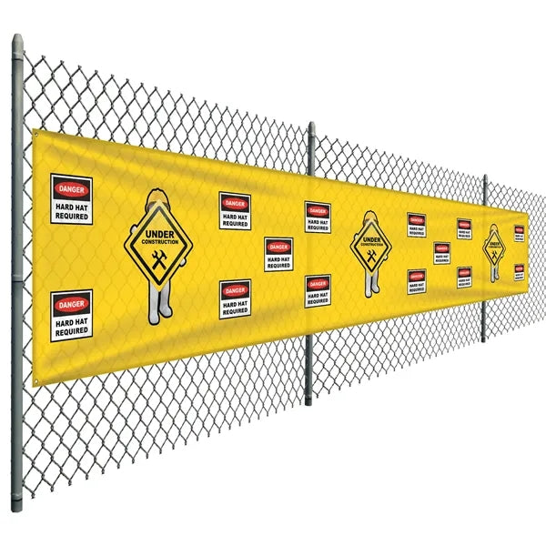 3' x 15' Custom Knitted Polyester Banner