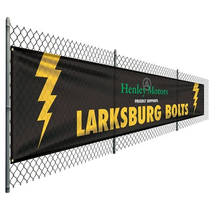 4' x 20' Custom Knitted Polyester Banner