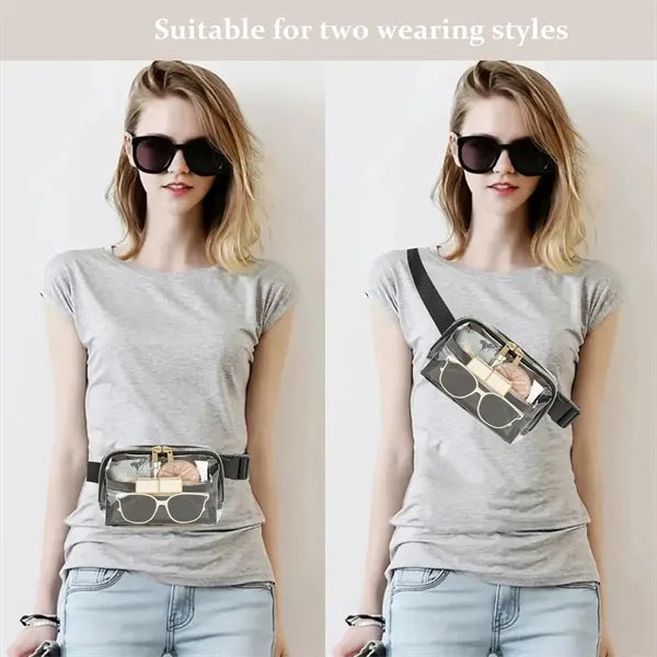 Stadium Approved Waist Pack/Clear Fanny Pack