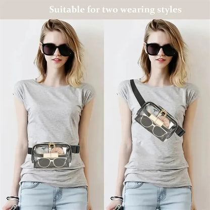 Stadium Approved Waist Pack/Clear Fanny Pack