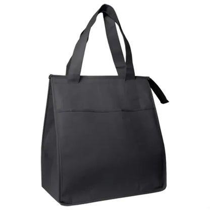 Cooler Tote Shopping Bag Non-Woven with Zipper
