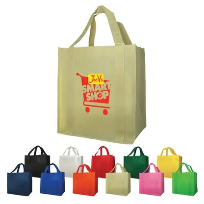 Non-Woven (12"W x 13"H x 8"D) Shopping Tote Bag