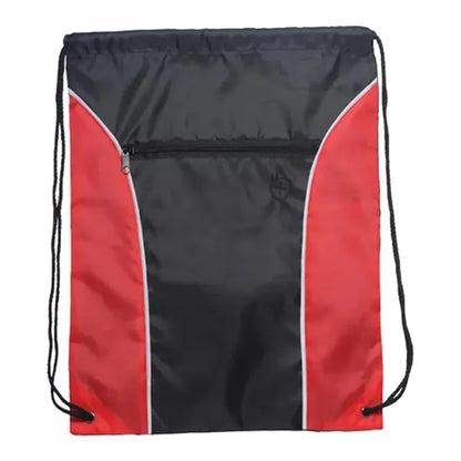 Two Tone Polyester Drawstring Bags