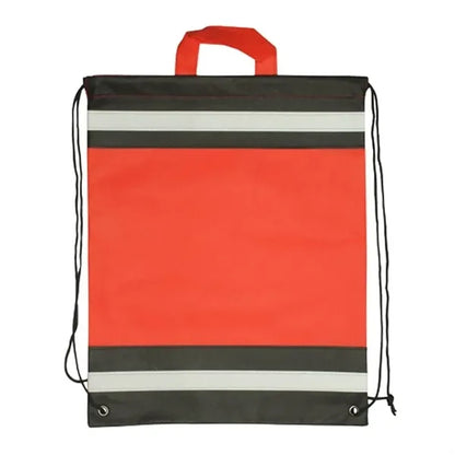 Drawstring Backpack - Non-Woven Reflective Drawstring Bags