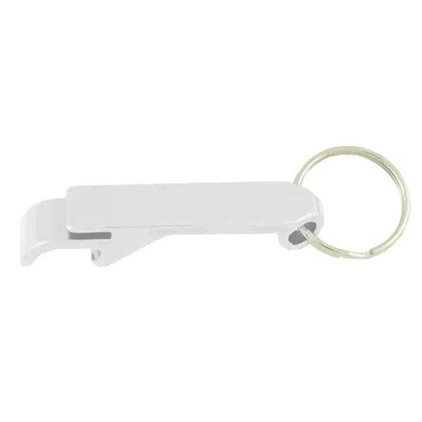 Aluminum Bottle/Can Opener with Key Ring