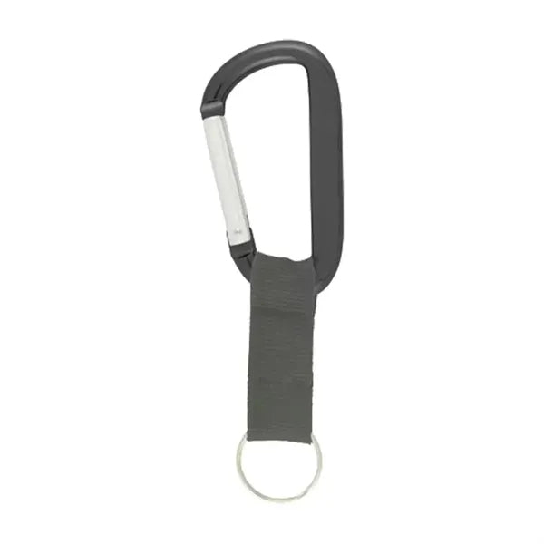 8 Mm Carabiner Key Ring with Strap