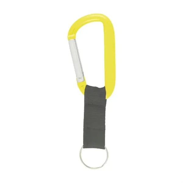 8 Mm Carabiner Key Ring with Strap