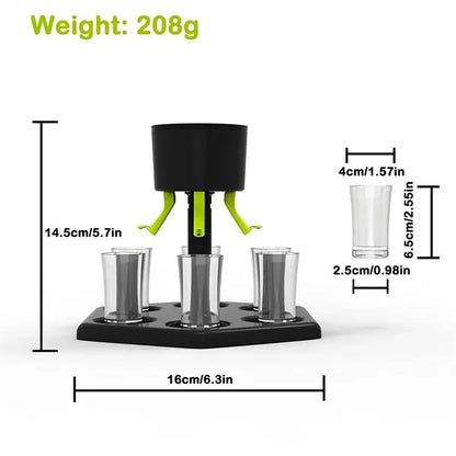 6 Shot Dispenser and Holder