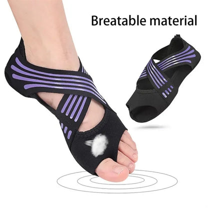 Toeless Non-slip Yoga Shoes Fitness Socks for Dance Workout